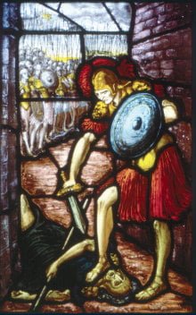 A window depicting Horatius