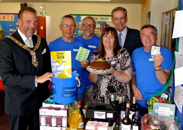The event, which was held at the Baptist Hall in Burnham, raised £500
