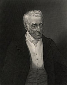 Engraved portrait of the Duke of Wellington