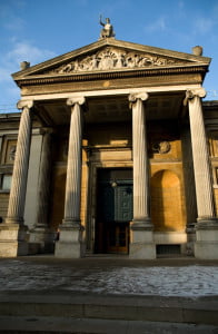 The main entrance of the current Ashmolean Museum