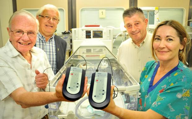 Mitre Freemasons Lodge, Donation £1,590 to York Hospital Special Care Baby Unit