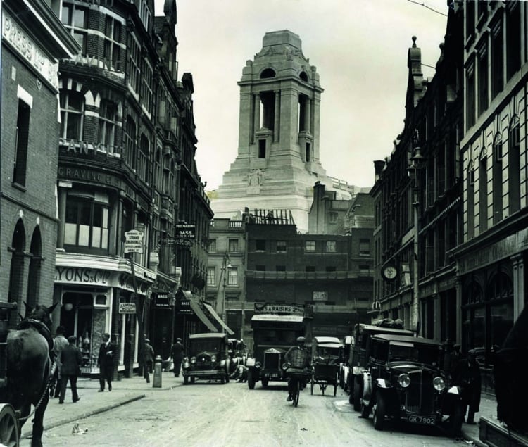 2047732109 View of Freemasons' Hall from Long Acre