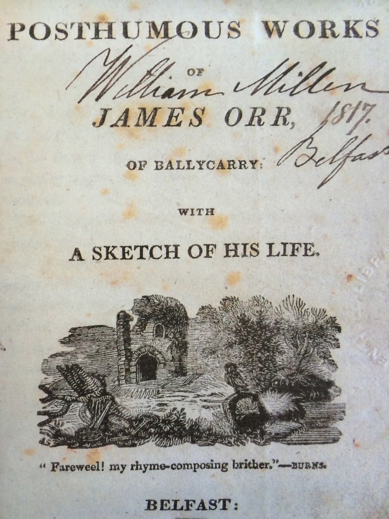 Some of Orr's Published Poetry.