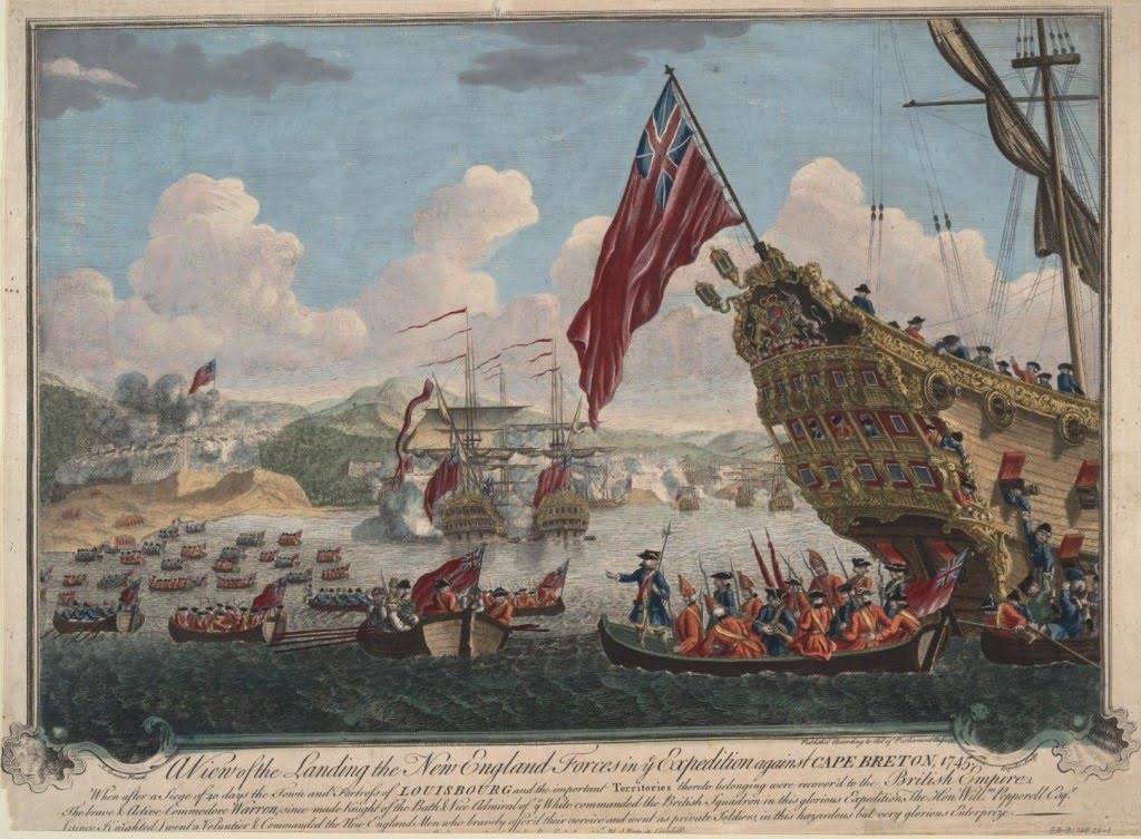 The Siege of Louisburg - 1758.