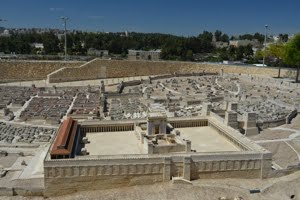 Model of the Old City at the time of the Second Temple