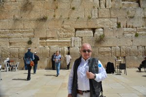 Michael at the Wailing Wall