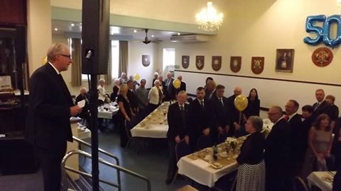 Vespasian Lodge celebrates their 50th anniversary - Dorset Freemasonry