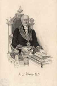 George Oliver D.D. (1782–1867) was an English cleric, schoolmaster, topographer and writer on freemasonry.