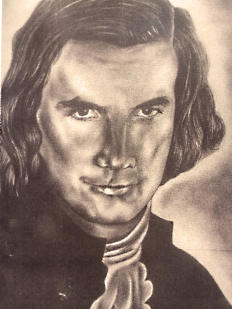An Artist's Impression of Brother James Orr.