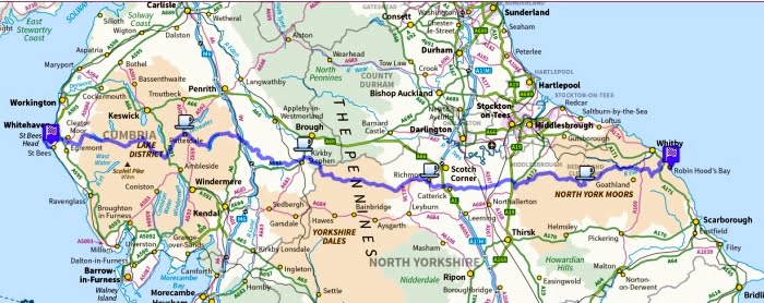 Coast2coast route