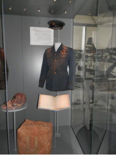 W Bro Len Thorne's Jacket, Helmet and Parachite Bag