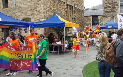 Provincial Display Equipment at Oxford Pride 2016 - Oxfordshire Provincial Grand Lodge