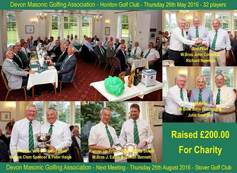 Devon Masonic Golf Association Spring Meeting | Provincial Grand Lodge of Devonshire