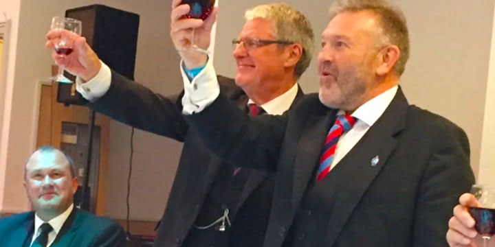 Adam Lallana’s dad becomes founding master of football themed Masonic lodge
