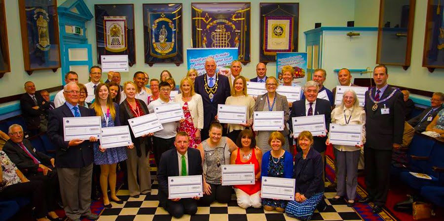 The highly successful and inaugural South Central Area cheque presentation evening