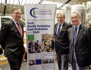 Freemasonry helping the York Flood Appeal