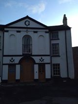Monmouth Masonic Hall - The first "Wikipedia" town