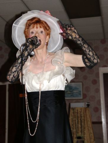 A Military Lodge Remembers the Battle of the Somme Entertainer - Lynda Styan