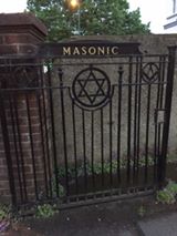 Monmouth Masonic Hall - The first "Wikipedia" town