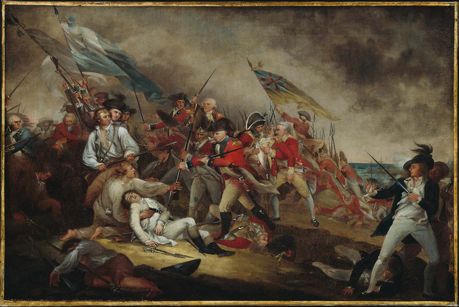 The Death of General Warren at the Battle of Bunker's Hill, 17 June, 1775