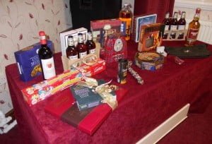 Burns night fun at Cleveleys Raffle prizes galore