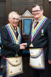 A change of hands at the Helm of Portal Royal Ark Mariners No. 127 A change of hands at the Helm of Portal Royal Ark Mariners No. 127