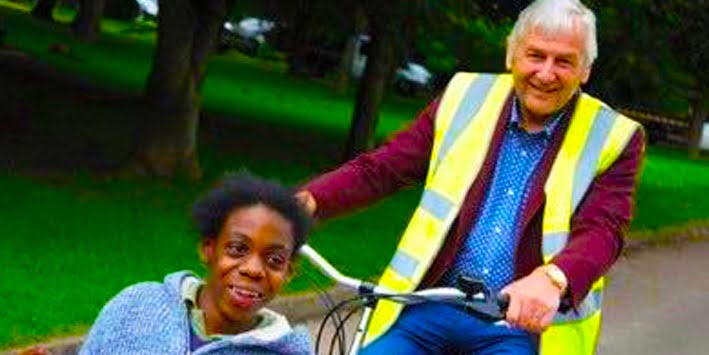 Freemasons Fun day of cycling in Markeaton Park, Derby