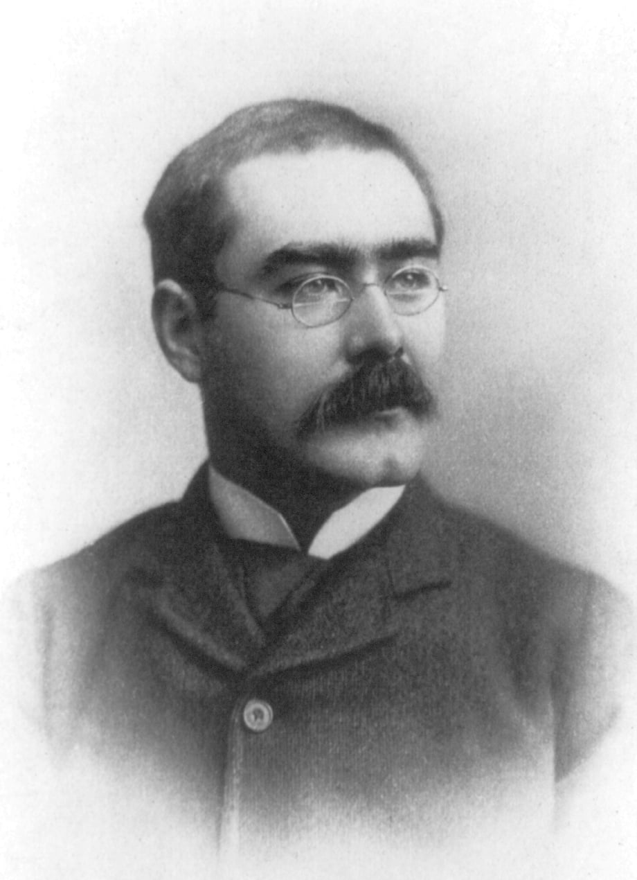 Image of Rudyard Kipling who wrote thhis Tylers Toast
