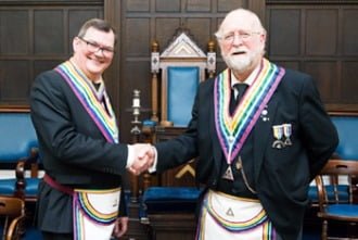 A change of hands at the Helm of Portal Royal Ark Mariners No. 127 A change of hands at the Helm of Portal Royal Ark Mariners No. 127