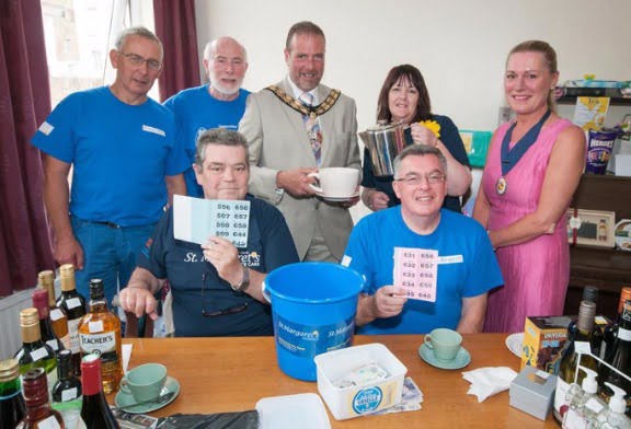 Freemasons host tea party for St Margaret’s Somerset Hospice Freemasons host tea party for St Margaret’s Somerset Hospice