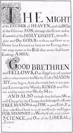 THE ROOTS OF FREEMASONRY - W.Bro. Trevor Jenkins, PM Nautilus Lodge No. 4259