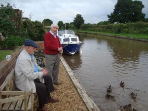 Bill-Devine-and-Grenville-Phillips-making-sure-the-ducks-don’t-miss-out-on-the-celebration
