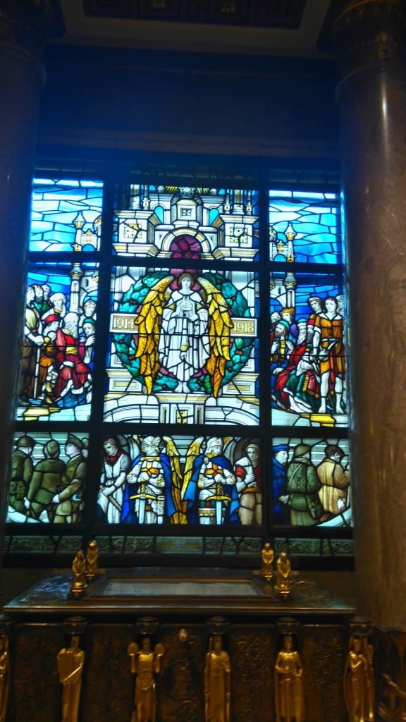 Memorial Altar containing The Memorial Roll.
