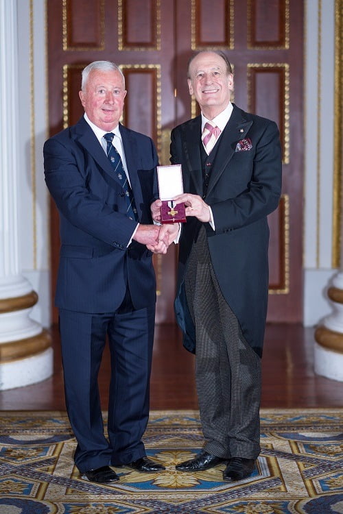 Freemason W.Bro David Eager awarded the League of Mercy Medal Freemason W.Bro David Eager awarded the League of Mercy Medal