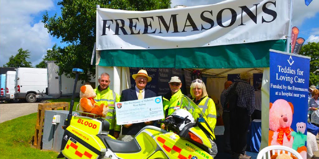 Yorkshire Freemasons Flying the Flag at the 2016 Great Yorkshire Show