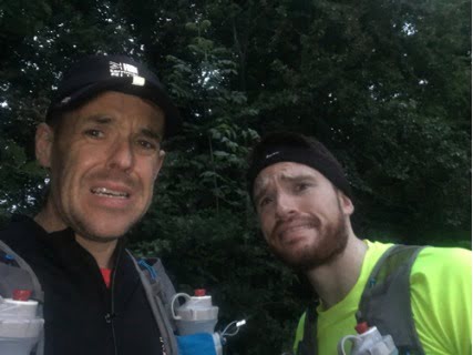 Chris on the ultra marathon