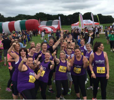 The Ladies raising £2,000 at the Gung Ho Muddy Run