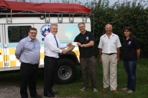 Freemasons Donate £1000 Derby Mountain Rescue Team