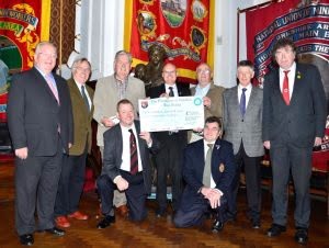 Yorkshire Freemasons Honour Miners and Brethren Killed In Pit Disaster With Donation to Memorial Fund Yorkshire Freemasons Honour Miners and Brethren Killed In Pit Disaster With Donation to Memorial Fund