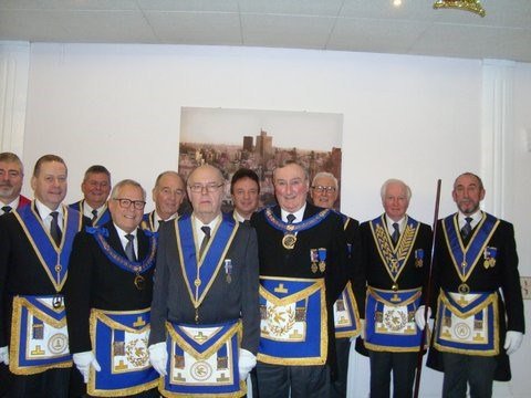 Freemasons Celebrate 50 years of masonry for Mike Burgess