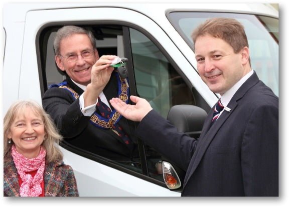 Freemasons donate £50,000 Ambulance for British Red Cross at Taunton