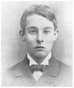 Lord Alfred Douglas, aged 21, when at Oxford University.