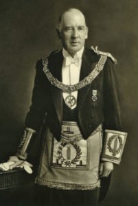 Sir Philip Colville Smith, Grand Secretary. UGLE