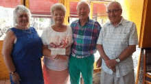 Freemason's Donate EUR500 to MABS Cancer Support Group