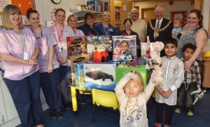 Freemasons raised £8,000 for Christmas Toys Donated to Local Children Freemasons raised £8,000 for Christmas Toys Donated to Local Children