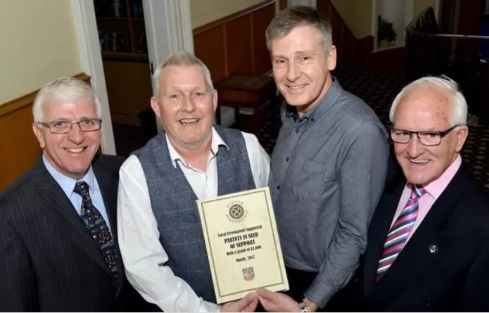 Parents In Need of Support (PINS) has been awarded £1,000 by Durham Freemasons