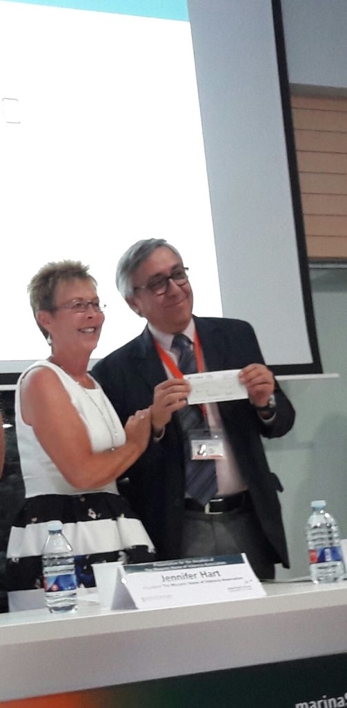 Spanish Freemasons help buy Second CT Scanner Hospital 2