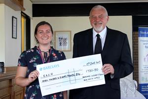 Diss and Watton Freemasons support hospice appeal