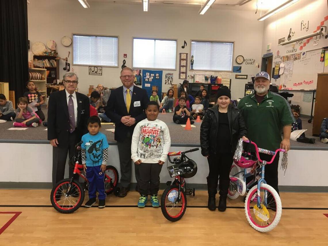 Fall 2017 Bikes for Books presentation at Elmhurst Elementary (1)