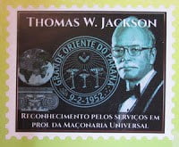 Freemason has likeness printed on Brazilian stamp